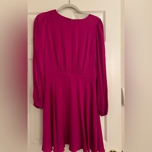 Fuschia Milley dress. Lined bottom. Very flowly and flattering